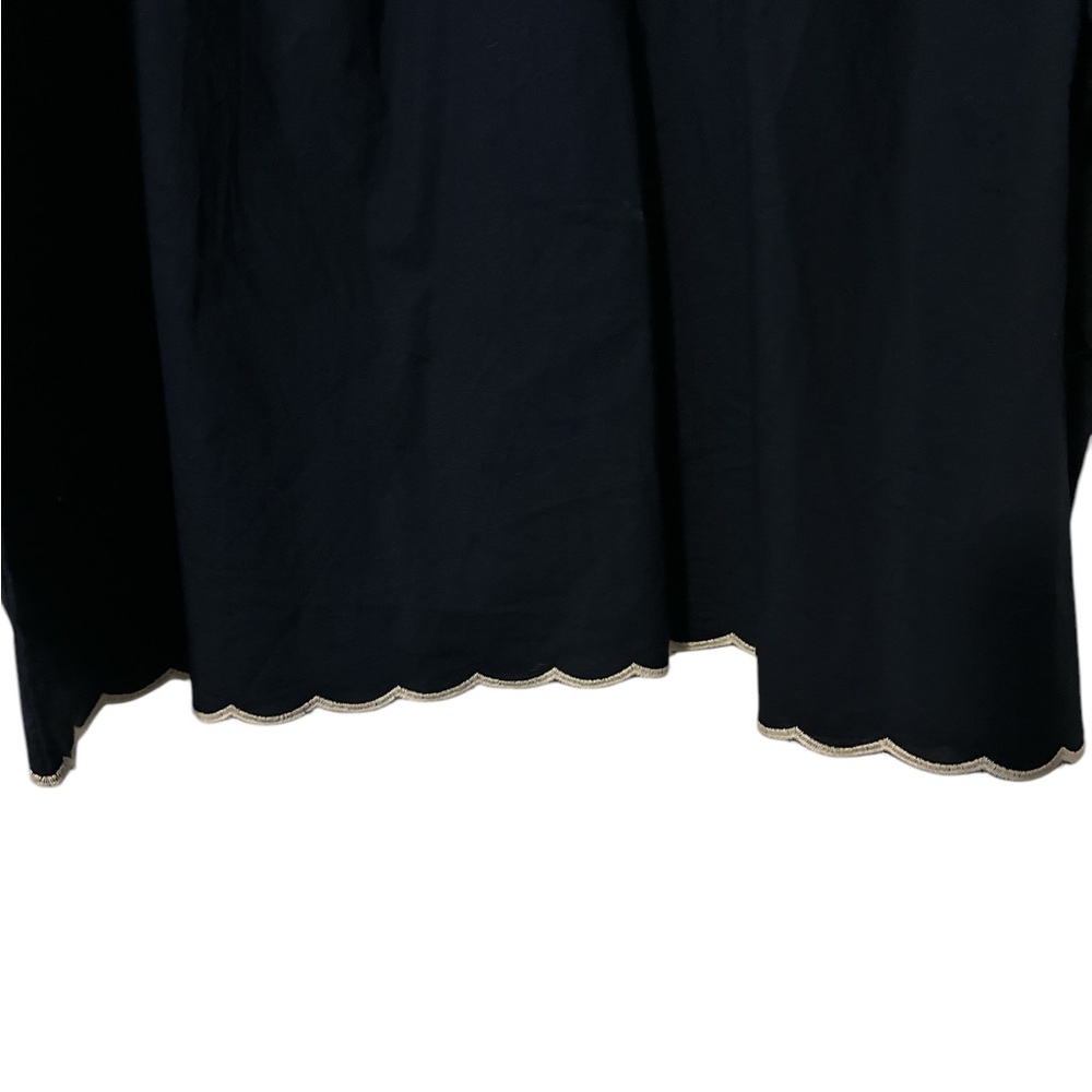 Cato Navy Floral Embroidered Women's Top - Picture 4 of 7